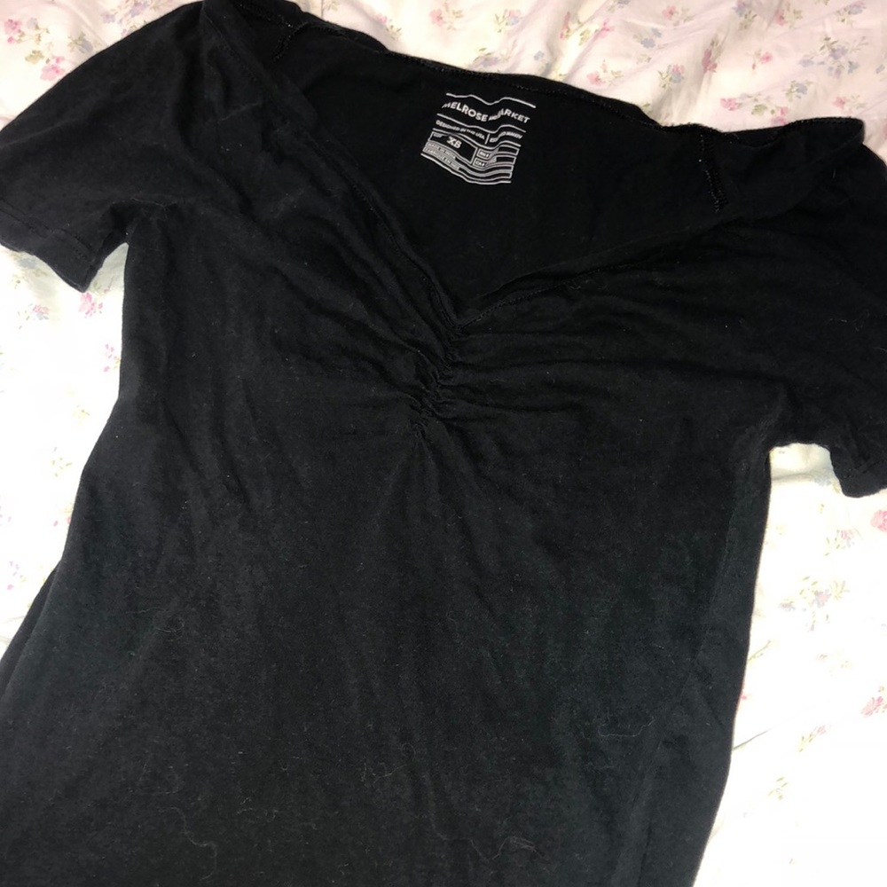 Mel rose and market black t shirt size xs